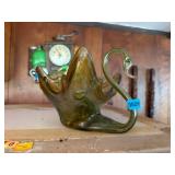 art glass swan