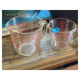 pyrex measuring cups