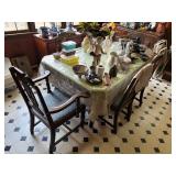 DINING TABLE AND CHAIRS