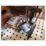 ROCKING CHAIR AND TABLE