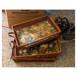 WICKER TRAYS