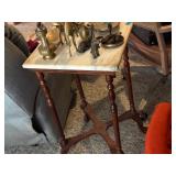 MARBLE TOP TABLE