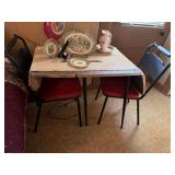 VINTAGE TABLE AND CHAIRS