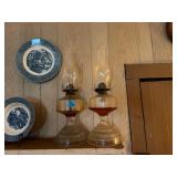 VINTAGE OIL LAMPS
