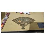 BRASS FAN DECOR