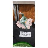 HULL ART POTTERY KNIGHT ON HORSE