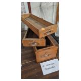 WOODEN SEWING DRAWERS