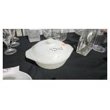 FIRE KING CASSEROLE DISH WITH LID
