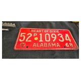 VINTAGE LICENSE PLATE ALABAMA