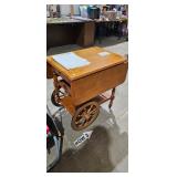 DROP LEAF TEA CART