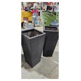 WICKER PLANTERS