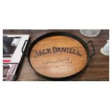 JACK DANIELS WOODEN TRAY 