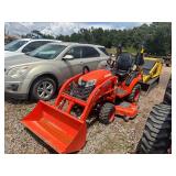 KUBOTA LAWN TRACTOR WITH LOADER