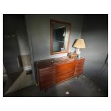 MCM DRESSER WITH MIRROR