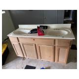 TWO SINK CABINET