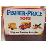 FISHER PRICE TOYS SIGN