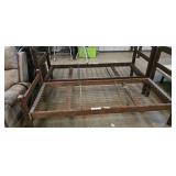 VINTAGE MILITARY BARRACKS BEDS