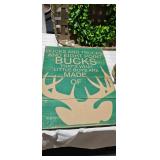 GREEN LITTLE BOY BUCKS WALL DECOR SIGN