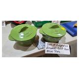 CALPHALON CAST IRON POTS