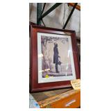 FRAMED ANDREW JACKSON PICTURE