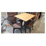 TABLE AND CHAIRS