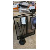 FIREPLACE SCREEN / TOOLSET