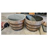 BARREL PLANTERS