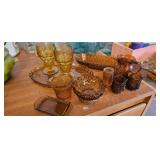 AMBER GLASS LOT