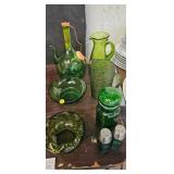 GREEN GLASS LOT