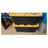 PLASTIC STORAGE TOTE LOT