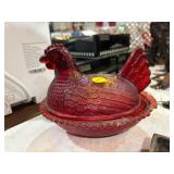 HEN ON NEST
