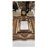 CLOCK AND PICTURE FRAMES