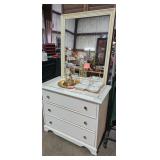 DRESSER WITH MIRROR