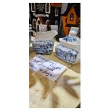 CREAMER AND SUGAR / HISTORICAL PORTS OF ENGLAND