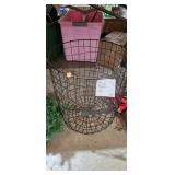 WIRE BASKET STORAGE