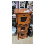 WOODEN KITCHEN STORAGE