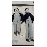 LAUREL AND HARDY DOLLS
