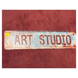 ART STUDIO SIGN