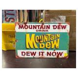 MOUNTAIN DEW SIGN