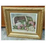 FRAMED FLORAL PICTURE