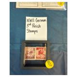 WWII GERMAN STAMPS