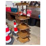CORNER WHAT NOT SHELF
