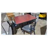 RESTAURANT TABLE AND CHAIRS