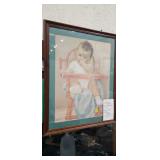 FRAMED BABY PICTURE DECOR