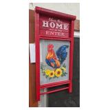 CHICKEN WASHBOARD DECOR