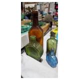 VINTAGE GLASS BOTTLES
