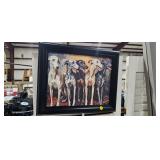 FRAMED DOG PICTURE