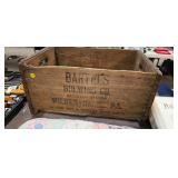 WOODEN CRATE