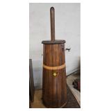 WOODEN CHURN