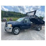 CHEVROLET TRUCK WITH DUMP BED